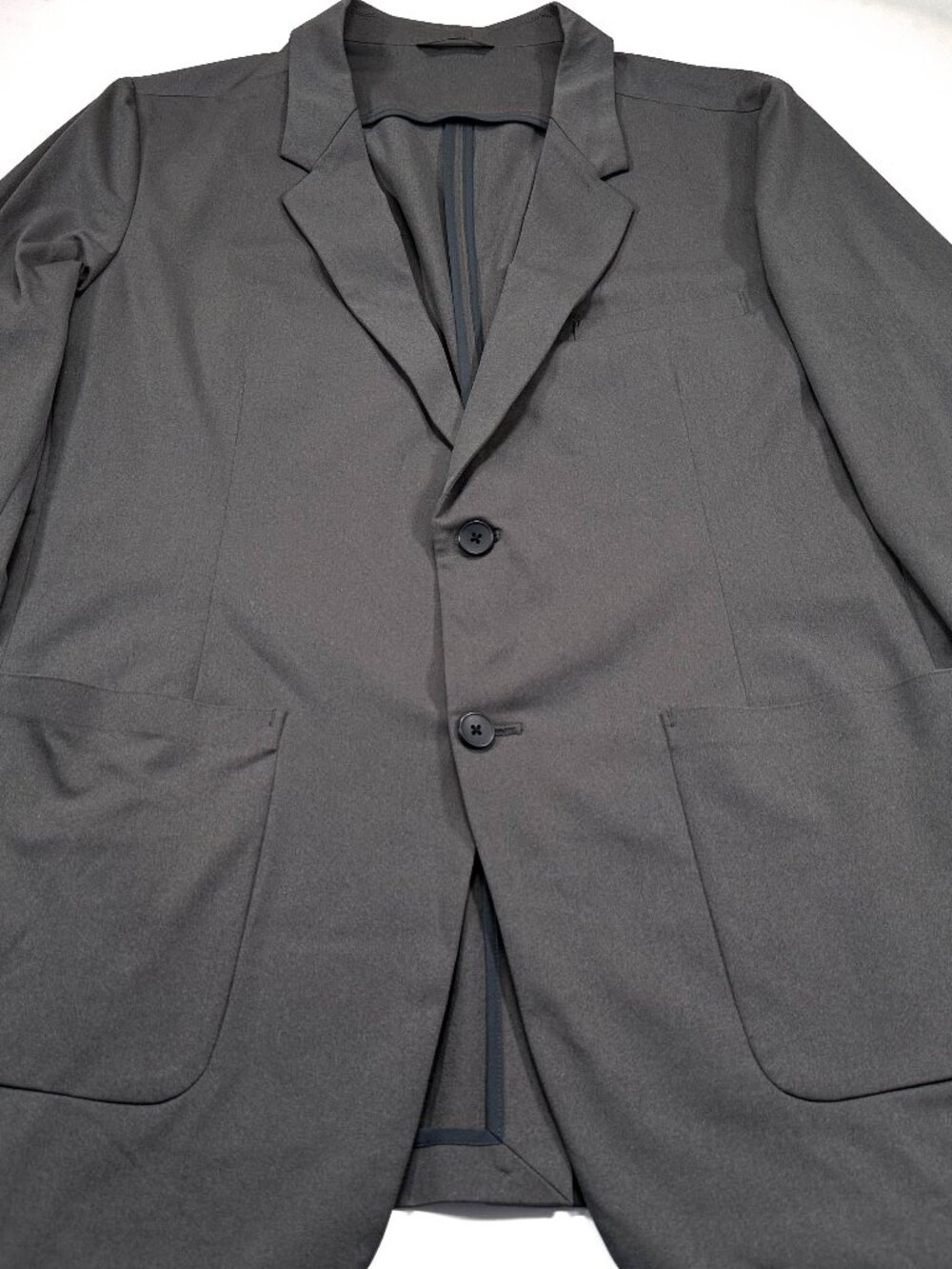 Ministry of Supply Blazer Men's XXL Gray Kinetic Stretch Sport Coat Jacket